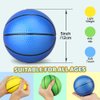 Dilabnba 5'' Mini Foam Basketball for Basketball Hoop, Soft Stress Balls Fun Sports for Indoor Office Outdoor Playground Pool Beach, Replaceable Basketballs for Kids Chidren Toddlers(3PCS)