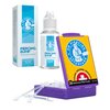 Dr. Piercing Aftercare Swabs Bundle with Keloid Bump Removal Drops - Wound Wash Saline Solution For Piercings - Ear Piercing Cleaner