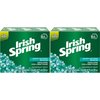 Irish Spring Deodorant Bar Soap, Clean Scrub, 3.75 oz bars, 3 ea (Pack of 2)
