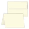 Greeting Cards Set - 4 1/4 x 5 1/2 Cream A2 Card Stock and Envelopes, Scored For Folding, Perfect for Business Invitations, Weddings and All Occasion - 50 Cards and 50 Matching Envelopes