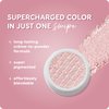 Colourpop Super Shock Shadow - High-Pigment, Crème-Powder Eye Makeup - Single Glitter Eyeshadow with Minimal Fallout and Unique Bouncy Texture - Baby Pink Eyeshadow - Frog (0.07 oz)