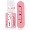 AIRRE Extra Strong Brush-On Nail Glue for Acrylic Nails, Nail Tips & Press-On Nails (8ml) with File for Glue-On Fake Nails, Fix Broken Nail Repair. Acrylic Nail Glue Nail Bond Nail Glue Gel