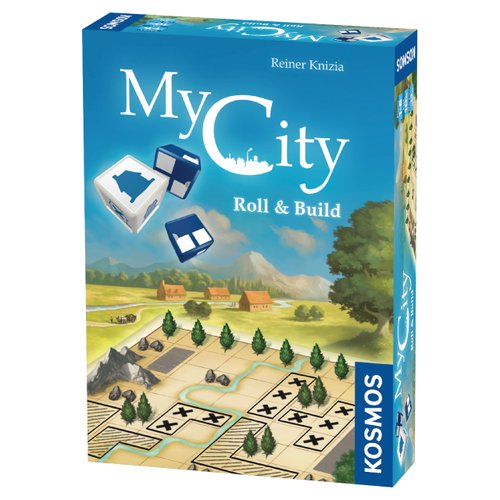 My City Roll and Build | Board Games | Dice Game | Roll and Write | 1 to 6 Players | Kosmos | 1-6 Players | Fast-Paced Game