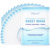 Ebanel 15 Pack Collagen Peptide Hydrating Face Masks, Instant Brightening Firming Anti Aging Face Sheet Masks, Moisturizing Spa Face Masks Skincare with Hyaluronic Acid, Vitamin C, Chamomile, Aloe