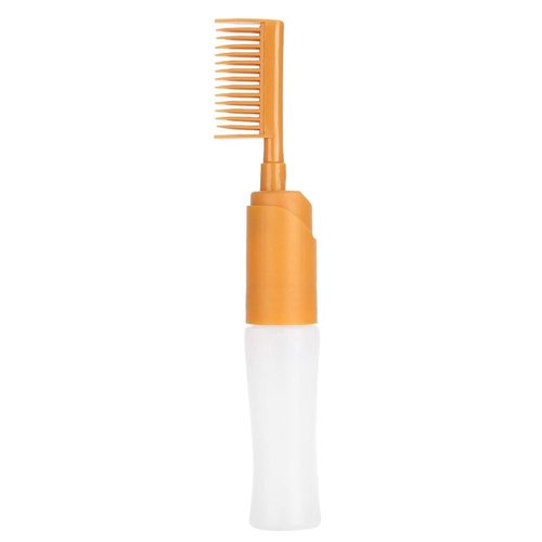 Jadeshay Root Comb Applicator Bottle for Hair Dye, 110ml PP Material, With Comb, Graduated Bottle, Easy to Use, Wide Application, Liquid, 1 Count, all hair colors, Suitable for Home and Salon Use