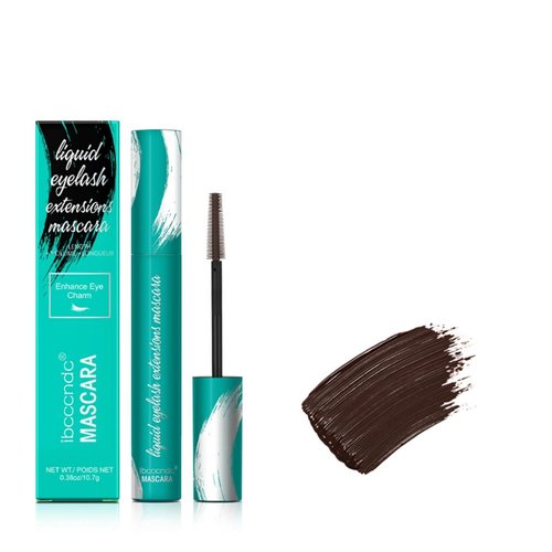 Mascara black Liquid Lash Extensions Long-Lasting Keep Your Lashes Thick And Long Waterproof Smudge-Proof Hypoallergenic 10.7g/0.38 OZ (Black)