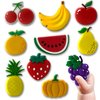 10 pcs Fridge Magnets for Kids - Fridge Magnets for Toddlers 1-3 - Kids Magnets Educational Toys - Learning Fruits Magnets for Babies,Fruits Cartoon Magnet (Fruits)