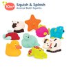 B. toys- Animal Bath Squirts- Water Play- 9 Water Squirts – Baby Bath Toys -Tub Toys For Babies – 10 Months +