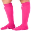 Mojo - Compression Socks for Women and Men 20-30mmHg Knee High - Compression Support Stockings for Travel Circulation, Nursing, Bariatric Recovery - Pink, Small - M809