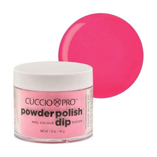Cuccio Powder Polish - Dip Acrylic Nail Colour Dip System - 45g (1.6 oz) Dipping Powder - Bright ...