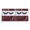 i-Envy 2 Pairs False Eyelashes J Curl Natural Lashes Salon Lash Extension Effect