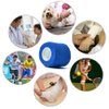 (12-Pack) 1” x 5 Yards | Self Adhesive Bandage Wrap, Kuvvfe Athletic Elastic Cohesive Bandage for Sports Injury,Strain,Knee & Wrist,Ankle Sprains & Swelling First Aid