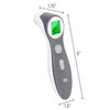 HealthSmart Digital Thermometer for Adults and Children, Forehead Infrared Temperature Gun to Test Objects or Air