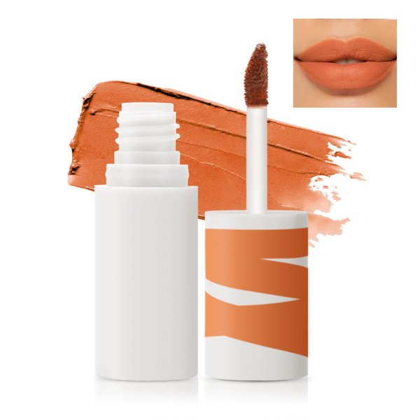 GEUUFEA Matte Liquid Lipstick, Velvet Lightweight Lip Gloss, Waterproof Lip Cream Lipstick for Women, Multistick Lip and Cheek