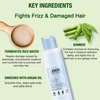 Nykaa Naturals Shampoo, Fermented Rice Water and Bamboo, 6.76 oz - Gentle Cleanser - Restores Dry, Damaged, Frizzy Hair - Provides Intense Hydration