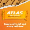 Atlas Protein Bar, 20g Protein, 1g Sugar, Clean Ingredients, Gluten Free (Peanut Butter Chocolate Chip, 12 Count (Pack of 1))