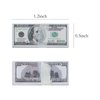 ONEST 300 Pieces Mini Fake Money for Kids Dollhouse Miniature Play Copy Dollars Scene Model Mini Pound Dollar Bills Set for Doll House Accessories