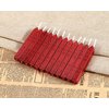 Yoption 12 Pcs Sealing Wax Sticks with Wicks, Antique Metallic Red Totem Fire Manuscript Seal Wax for Wax Seal Stamp (Metallic Red)