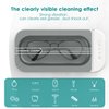 KECOOLKE Ultrasonic Jewelry Cleaner, 400ml Sonic Cleaner with Digital Timer for Eyeglasses, Rings, Coins，Silver，Denture Ultrasonic Cleaner Solution for Gifts