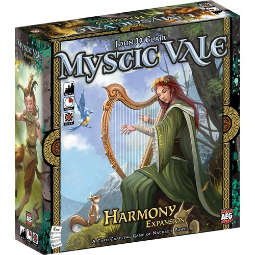 AEG Mystic Vale Harmony Expansion - Card Game,Card-Crafting,Protect Nature with Magic Power,Unique Clear Cards,2 to 4 Players,45 Minute Playtime,Ages 14 and Up,Alderac Entertainment Group (AEG)