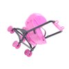 Toddmomy 2Pcs Miniature Stroller Toy Dollhouse Miniature Baby Carriage Plastic Dollhouse Furniture Nursery Doll House Accessories