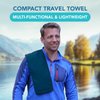 Youphoria Microfiber Travel Towel Fast Drying Lightweight - Quick Dry Towel for Camping, Beach, Backpacking, Hiking, & Sport