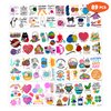 89PCS Cute Knitting Crochet Temporary Tattoos Stickers Sewing Quilting Themed Birthday Party Decorations Favors Supplies Decor Hooker Yarns Tattoo Gifts For Crocheters Women Girls School Carnival