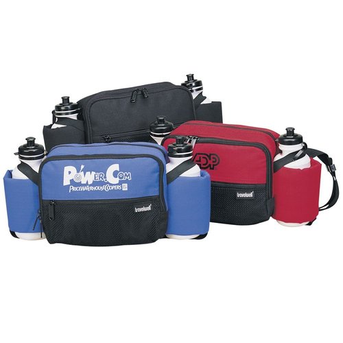 GOODHOPE Bags Waist Bag with Bottle, Black