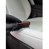 Geist. Leather & Upholstery Cleaning Brush Medium | To clean car seats, leather sofas, and alcantara | For car interiors, furniture, boots, shoes, bags and more
