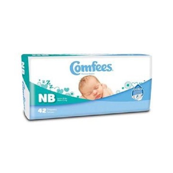Alimed Comfees Baby Diapers Newborn (Pack of 42)