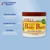 Hollywood Beauty Body Butter With Shea Butter, Vanilla - 12 oz. - Sooth & Moisturize Skin