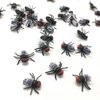 UUYYEO 100 Pcs Mini Plastic Flies Realistic Flies Fake Insects Prank Bug Trick Joke Props April Fools Day Props Halloween Party Favors