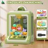 Dinosaur Claw Machine for Kids Ages 3+, Mini Electronic Arcade Games Vending Machine, Toy Candy Dispenser Machine, Crane Prize Machine with Music for Boys Girls Christmas Birthday Party Gift