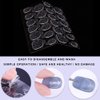 840PCS Double Sided Glue Nail Adhesive Tabs, Breathable Transparent Fake Nail Glue Stickers,Flexible Nail Adhesive Stickers for False Nails Tips, Manicure Supplies (35 Sheets)