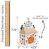 Big Dot of Happiness Happy Thanksgiving - Treat Box Party Favors - Fall Harvest Party Goodie Gable Boxes - Set of 12