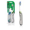 GUM Folding Travel Toothbrush, Stockling Stuffer, Compact Head + Tongue Cleaner, Soft Bristled Travel Toothbrushes for Adults, 2ct