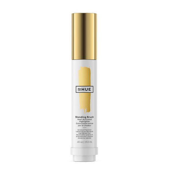 dpHUE Blonding Brush - Heat-Activated Highlighter for Pre-Lightened or Natural Blond Hair - Easy-to-Use Precision Applicator - With Lemon Juice & Hydrogen Peroxide