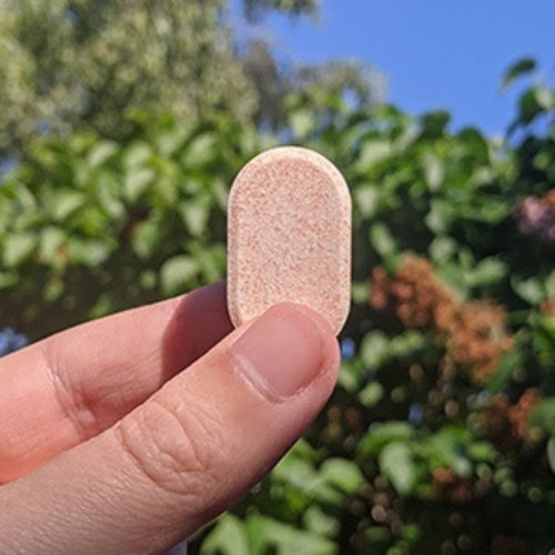 Reefyll Foaming Hand Soap 3 Refill Tablets, Dissolvable Plastic Free Hand Wash Pods, Just Add Water to Transform to Velvety Foam, Juicy Orange Scent Duo Pack