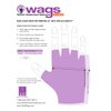 WAGs Flex Wrist Assured Gloves Fitness Gloves, Workout Gloves for Women and Men, Weight Lifting Gloves with Patented Slim Gel Pad and Absorbent Inner Liner, Workout Gloves for Yoga & Pilates, Small