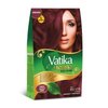 Dabur Henna Hair Color - Burgundy, Henna Hair Dye and Conditioner, 100% Grey Coverage, 6 Sachets (2.11 Ounce Each), Ammonia Free, Semi-Permanent, For Normal Hair, Suitable for Grey Hair