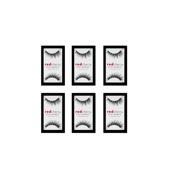 Red Cherry #WSP False Eyelashes (Pack of 6 Pairs)