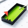 JRLAJRL Golf Pen Set & Mini Desktop Golf Putting Green Game, Office Desk Toy (Classic Edition)