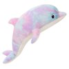 LVPU Dolphin Stuffed Animals Plush Pillow Super Soft Sea Animal Plush Toys Dolls, Stuffed Animal, Plush Toy, Gifts for Kids, Sea Critters（Purple Orchid-19.2 Inches