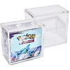Platinum Protectors Acrylic Display Case for Pokemon Booster Box 6mm Premium Magnetic Top Stackable