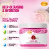 SPA REDI – Exfoliating Scrub Pumice Gel, Sensual Rose, 16 oz - Manicure, Pedicure and Body Exfoliator Infused with Hyaluronic Acid, Amino Acids, Panthenol and Comfrey Extract