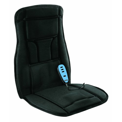 Conair Heat Massaging Seat Cushion for Home/Office, Upper and Lower Back Massage with Heat Control
