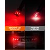 SEALIGHT [2023 New Upgrade 7440 7443 LED Bulb, T20 W21W 7441 7444 LED Brake Lights, Super Bright Red Bulb with Projector Lenses Replacement for Brake Light Tail Stop Light Parking Light, Pack of 2