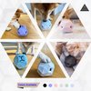 Treat Dispensing Balls for Medium Dogs and Cat Treat Dispenser Toy Interactive for Self-Play Improves Oral Hygiene, Mental Simulation, and Bordem Buster, Simple and Effective Food Toy (3.6 x 3.6 in)