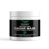 Feyzant Skincare Caviar Face Mask with and Vitamin E - Professional Spa Quality, All Skin Types, Hydrating and Smoothing, 4 oz