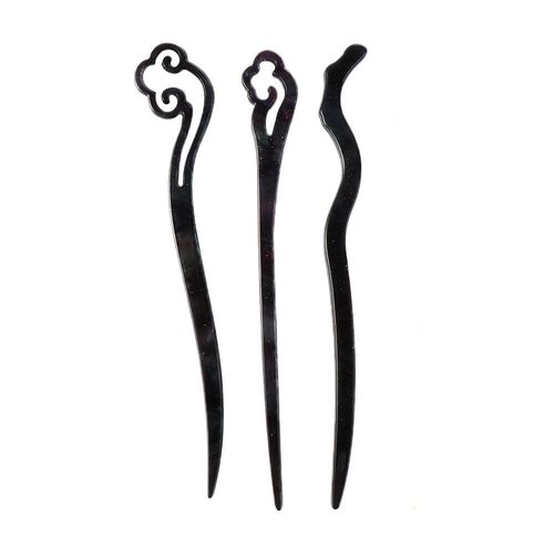 3 Pcs Exquisite Acetate Hair Sticks Simple Vintage Hair Sticks Handmade Chinese Style Hair Chopsticks Hairpins Hair Accessories for Women Girls